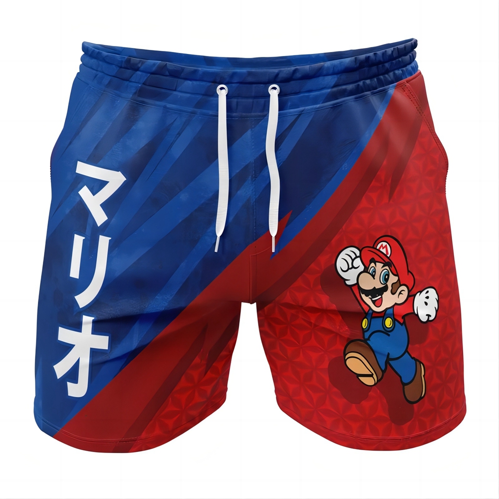 Mario Super Mario Bros Gym Shorts