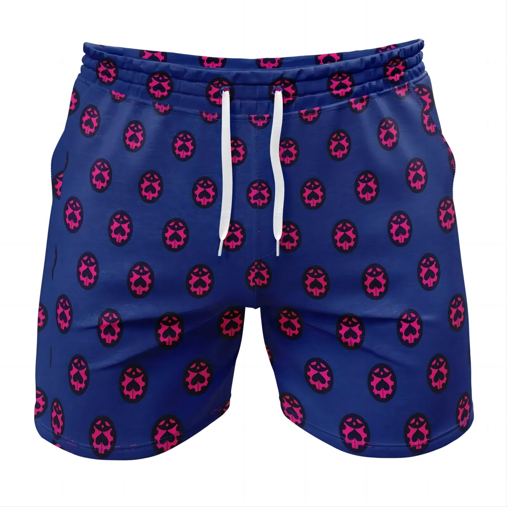 Giorno Giovanna Jojo’s Bizarre Adventure Gym Shorts