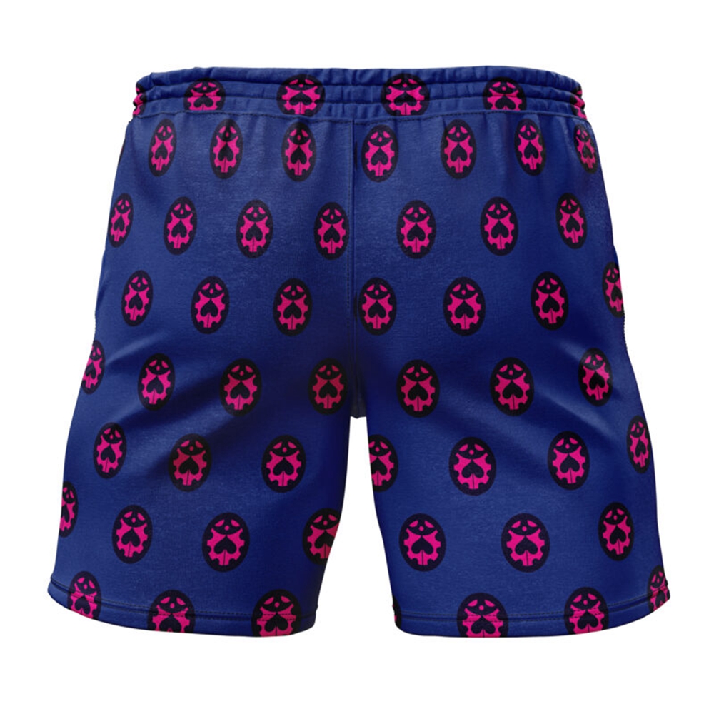 Giorno Giovanna Jojo’s Bizarre Adventure Gym Shorts