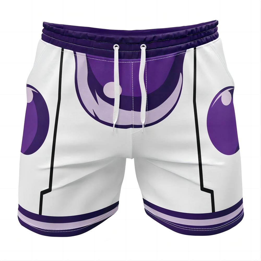 Frieza Final Form Dragon Ball Gym Shorts