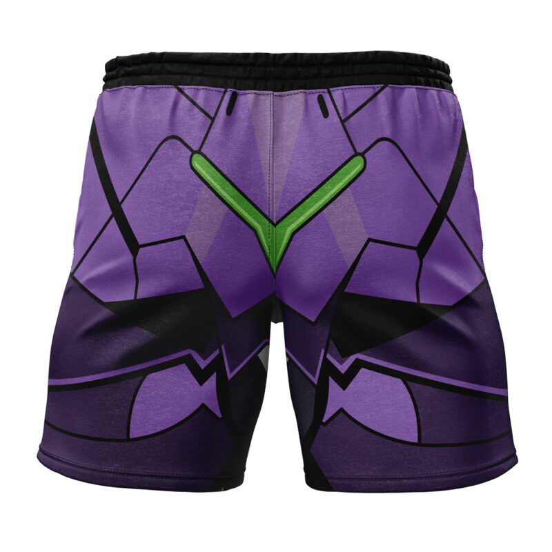 Unit-01 Neon Genesis Evangelion Gym Shorts