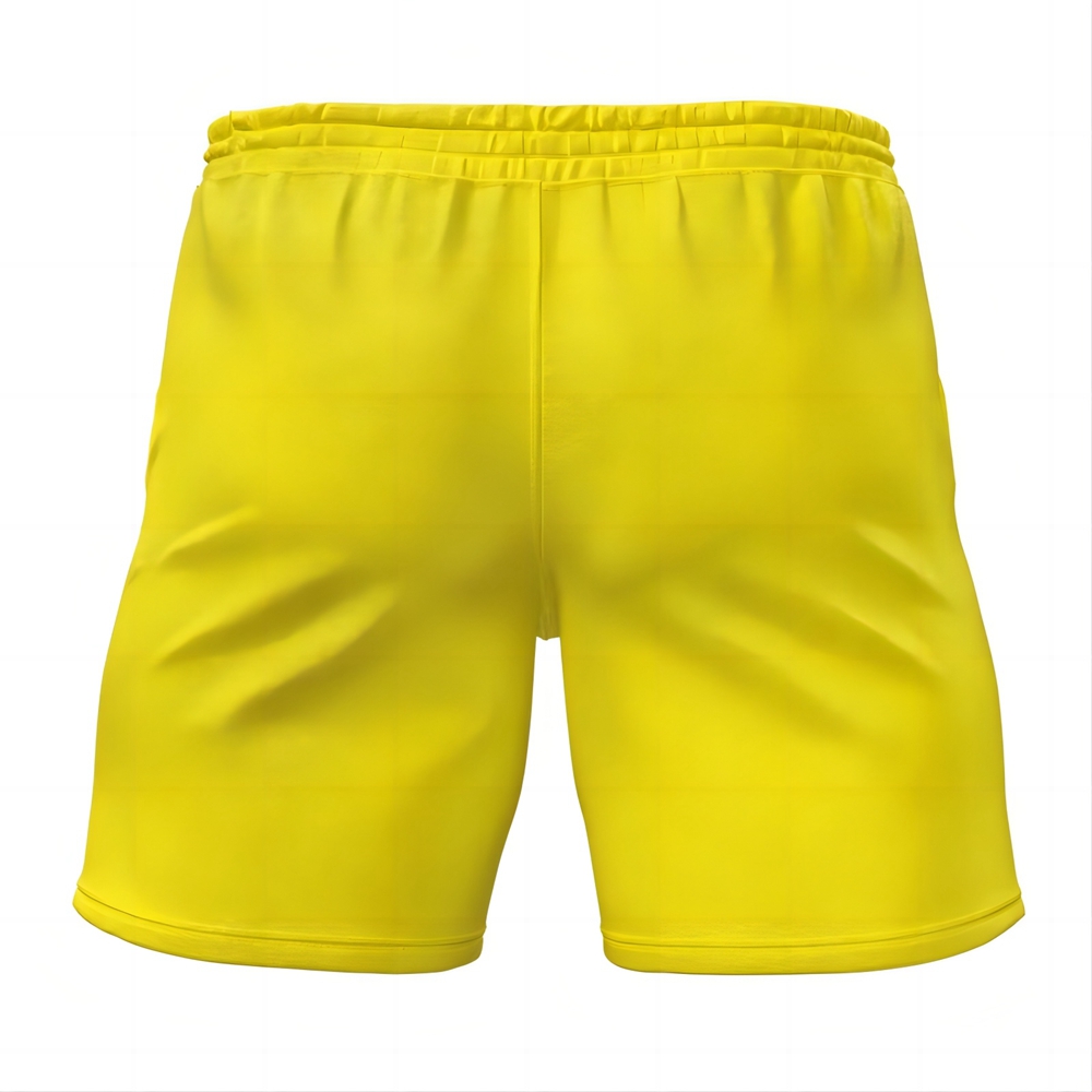 Pikachu Face Pokemon Gym Shorts