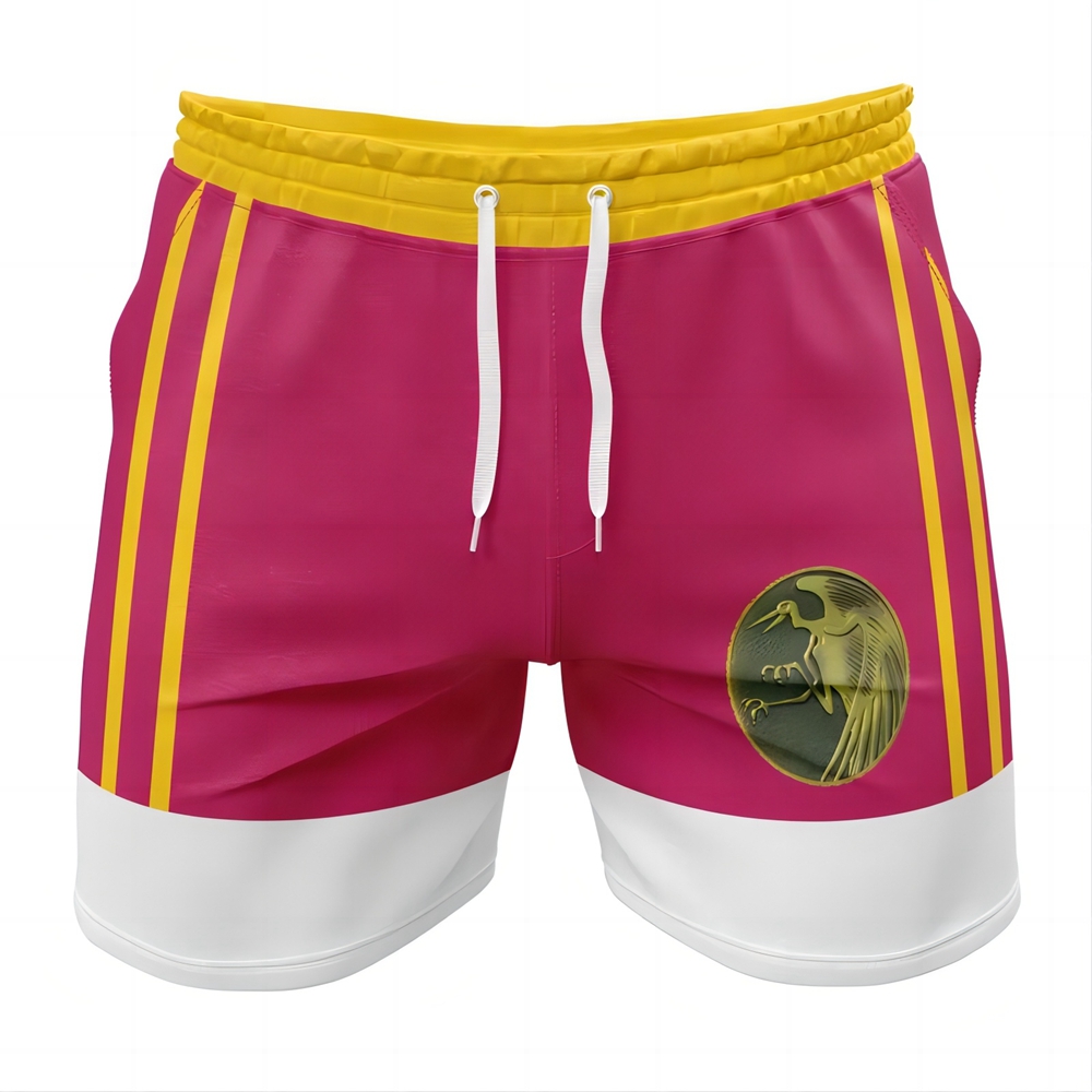 Pink Ranger Ninjetti Power Rangers Gym Shorts