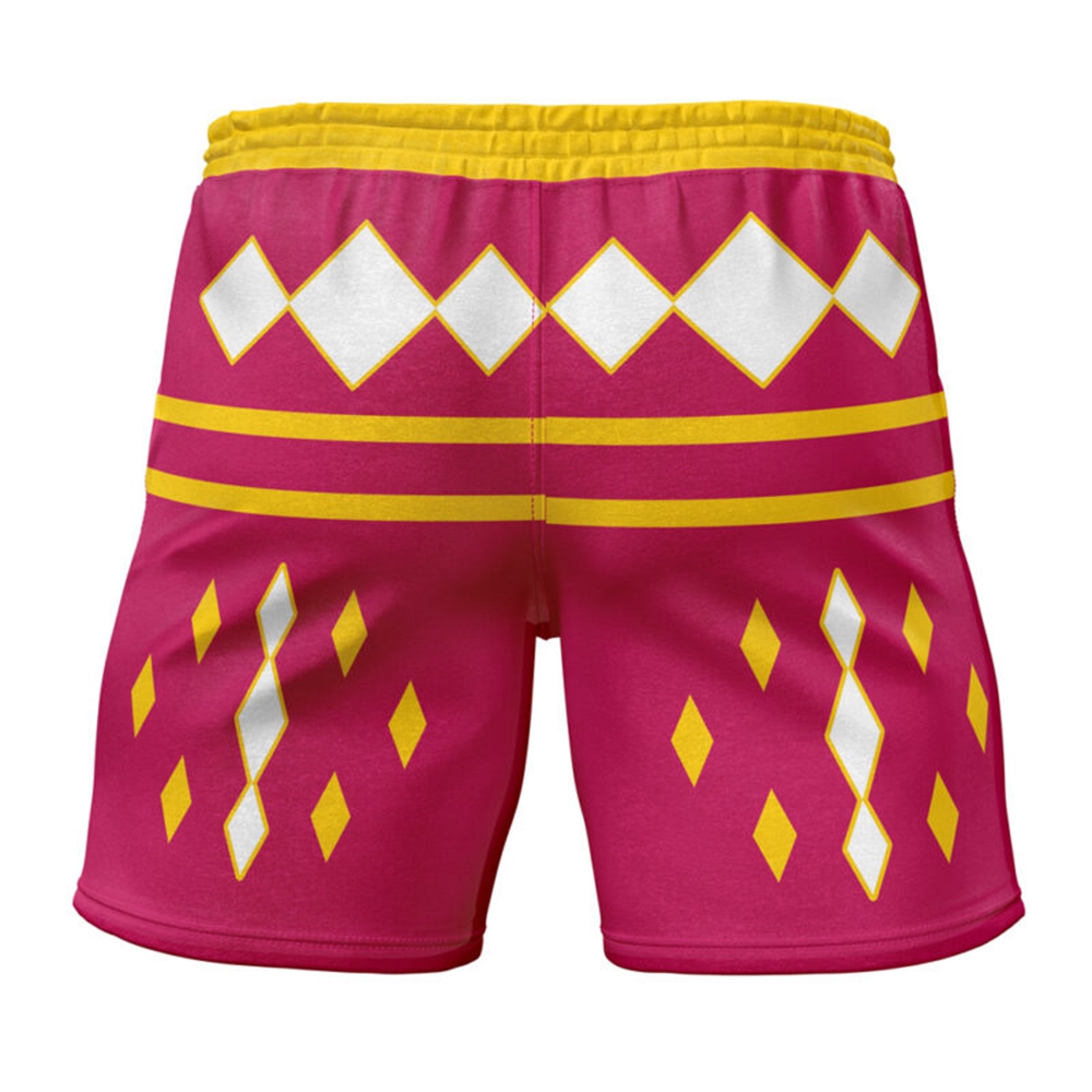 Pink Ranger Ninjetti Power Rangers Gym Shorts