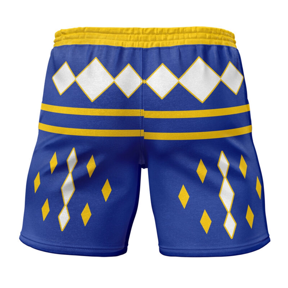 Blue Ranger Ninjetti Power Rangers Gym Shorts